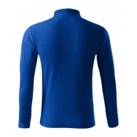 Polo Shirt men’s Pique Polo LS 221 royal blue