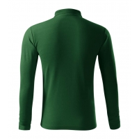 Polo Shirt men’s Pique Polo LS 221 bottle green