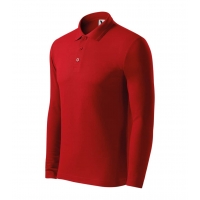 Polo Shirt men’s Pique Polo LS 221 red