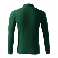 Polo Shirt men’s Pique Polo LS 221 dark green 