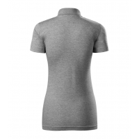 Polo Shirt women’s Single J. 223 dark gray melange