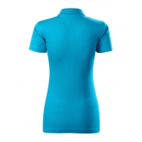 Polo Shirt women’s Single J. 223 blue atoll