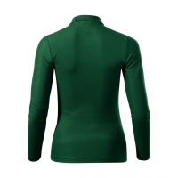 Polo Shirt women’s Pique Polo LS 231 dark green 