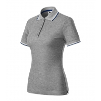 Polo Shirt women’s Focus 233 dark gray melange
