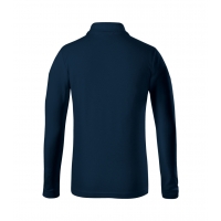Polo Shirt Kids Pique Polo LS 241 navy blu