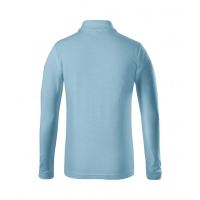 Polo Shirt Kids Pique Polo LS 241 sky blu