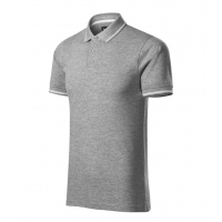Polo Shirt men’s Perfection plain 251 dark gray melange