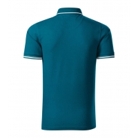 Polo Shirt men’s Perfection plain 251 petrol blue