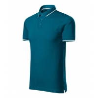 Polo Shirt men’s Perfection plain 251 petrol blue