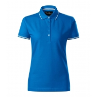 Polo Shirt women’s Perfection plain 253 snorkel blue