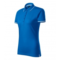 Polo Shirt women’s Perfection plain 253 snorkel blue