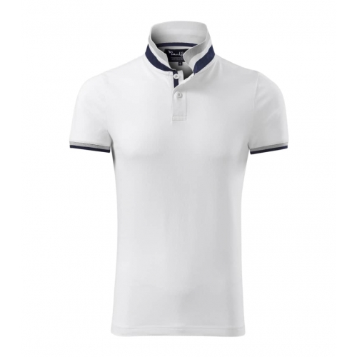 Polo Shirt men’s Collar Up 256 white