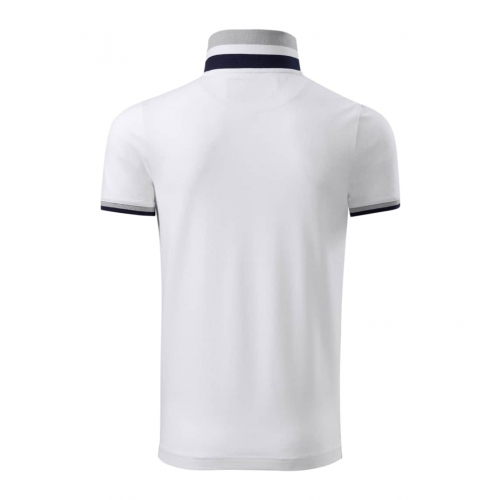 Polo Shirt men’s Collar Up 256 white