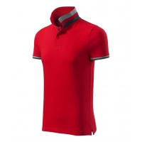 Polo Shirt men’s Collar Up 256 formula red