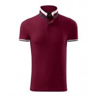 Polo Shirt men’s Collar Up 256 garnet