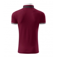 Polo Shirt men’s Collar Up 256 garnet