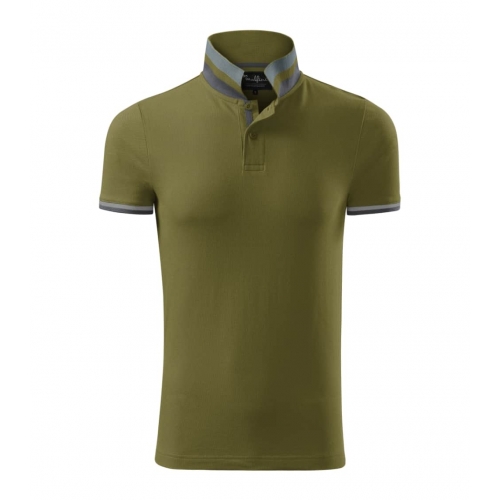 Polo Shirt men’s Collar Up 256 avocado green