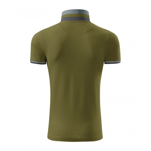 Polo Shirt men’s Collar Up 256 avocado green