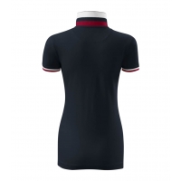 Polo Shirt women’s Collar Up 257 dark navy