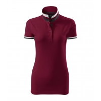 Polo Shirt women’s Collar Up 257 garnet