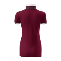 Polo Shirt women’s Collar Up 257 garnet
