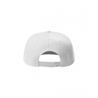 Cap unisex Rap 5P 301 white adjustabl