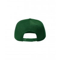 Cap unisex Rap 5P 301 bottle green adjustabl