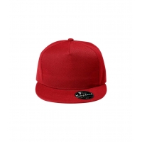 Cap unisex Rap 5P 301 red adjustabl