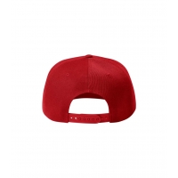 Cap unisex Rap 5P 301 red adjustabl