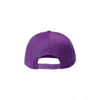 Cap unisex Rap 6P 302 purple adjustabl