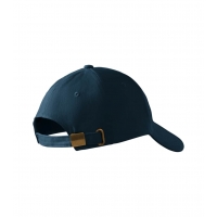 Cap unisex 6P 305 navy blue adjustabl