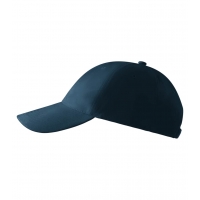 Cap unisex 6P 305 navy blue adjustabl