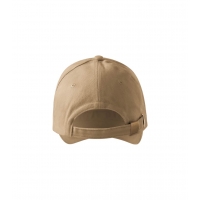 Cap unisex Sandwich 6P 306 sand adjustabl