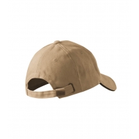 Cap unisex Sandwich 6P 306 sand adjustabl