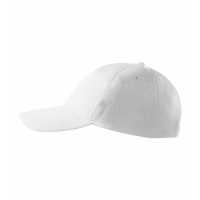 Cap unisex 5P 307 white adjustabl