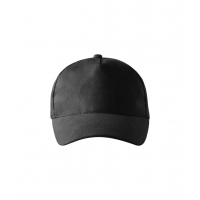 Cap unisex 5P 307 black adjustabl