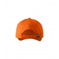 Cap unisex 5P 307 orange adjustabl