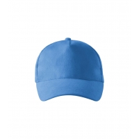 Cap unisex 5P 307 azure blue adjustabl
