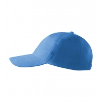 Cap unisex 5P 307 azure blue adjustabl