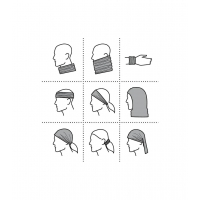 Šatka 328 tyrkysová