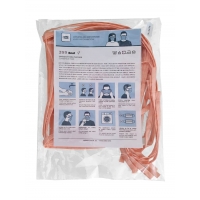 Curved face mask unisex Boat 399 white