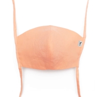 Curved face mask unisex Boat 399 salmon