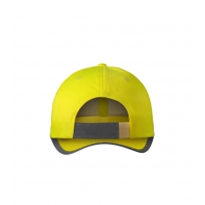 Cap unisex HV Reflex 3V5 fluorescent yellow