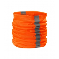 Scarf unisex HV Twister 3V8 fluorescent orange