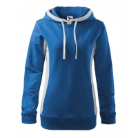 Sweatshirt women’s Kangaroo 408 azure blue