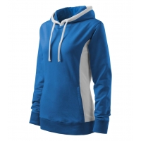 Sweatshirt women’s Kangaroo 408 azure blue