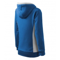 Sweatshirt women’s Kangaroo 408 azure blue