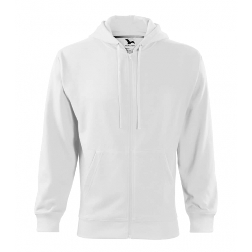 Sweatshirt men’s Trendy Zipper 410 white