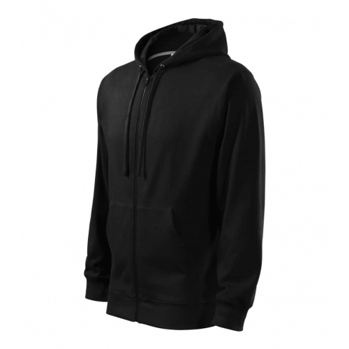 Sweatshirt men’s Trendy Zipper 410 black