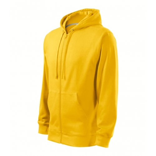 Sweatshirt men’s Trendy Zipper 410 yellow